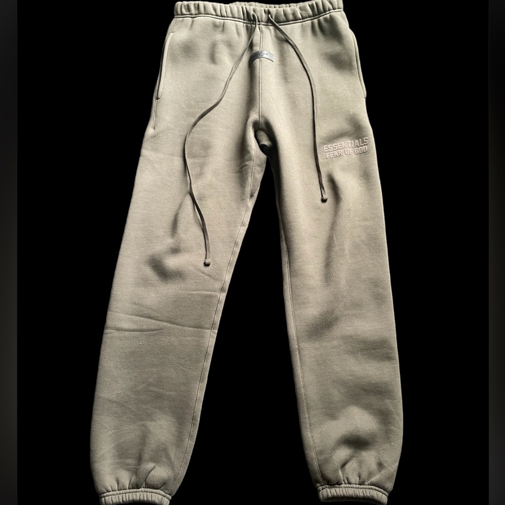 ESSENTIALS Fear Of God Dark Grey Pants Size M
